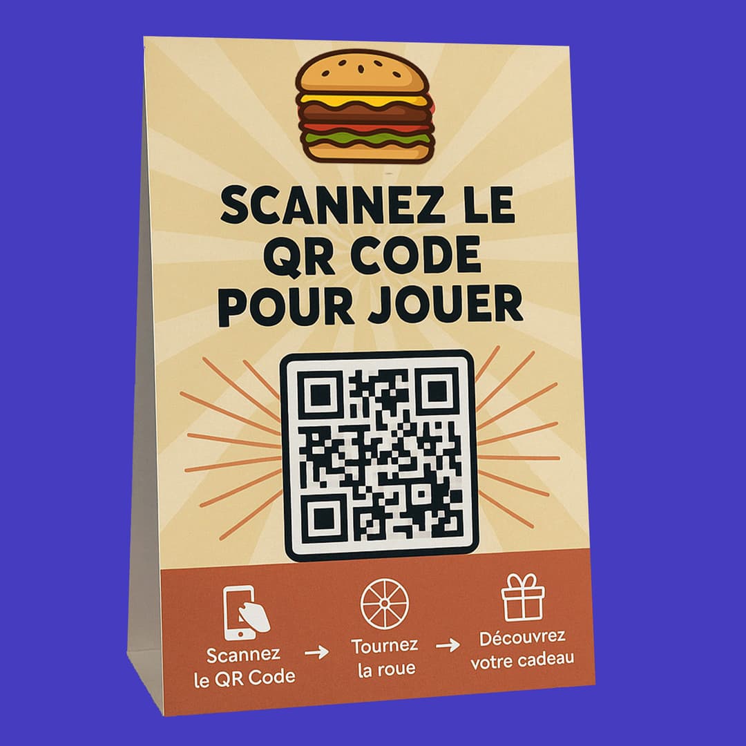 Vos clients scannent le QR code